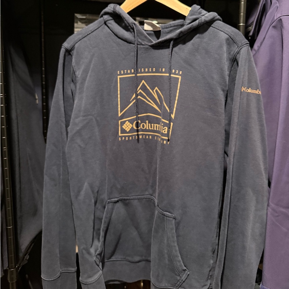 Columbia Men's navy Hoodie